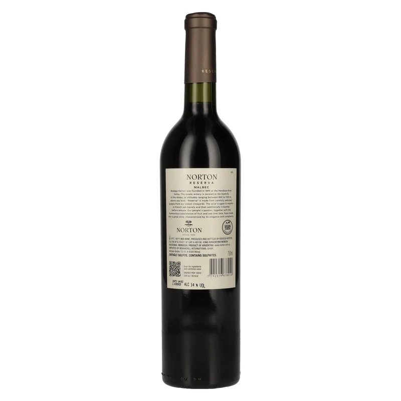 Bodega Norton Reserva Malbec 2024 14% Vol. 0,75l