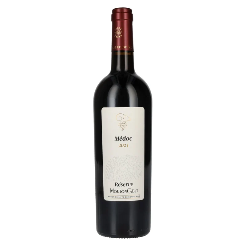 Baron Philippe de Rothschild MOUTON CADET Réserve Médoc 2021 12,5% Vol. 0,75l