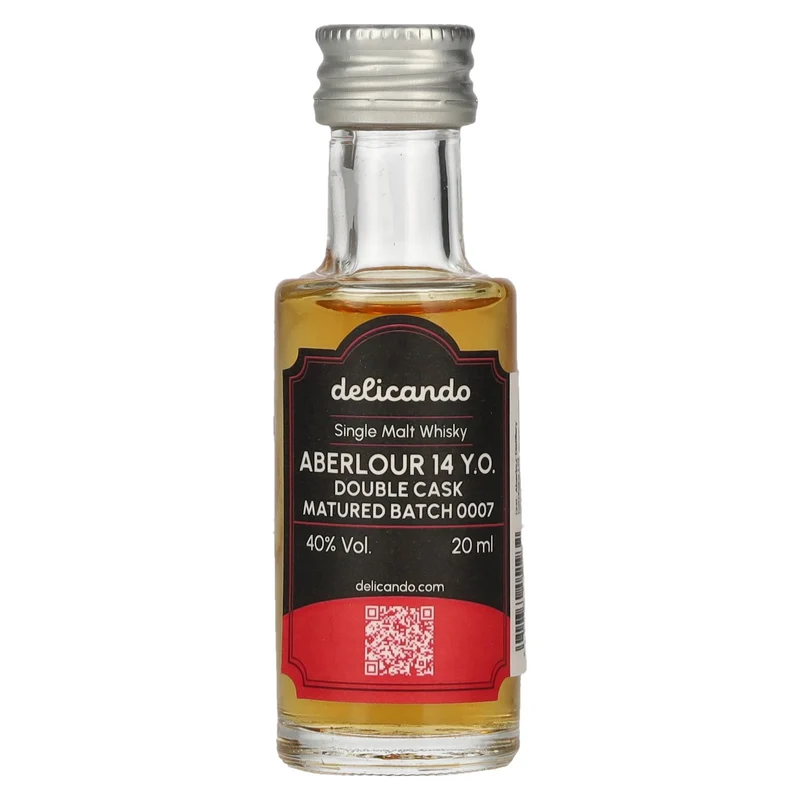Aberlour 14 Years Old DOUBLE CASK MATURED Batch 0007 40% Vol. 0,02l