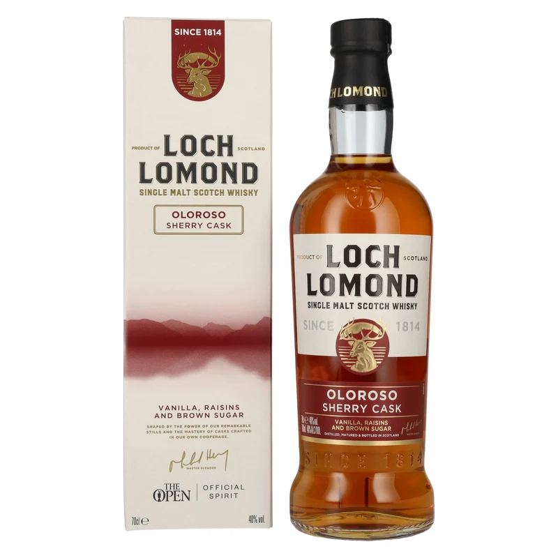 Loch Lomond THE ORIGINAL Oloroso Sherry Cask Single Malt 40% Vol. 0,7l in Geschenkbox