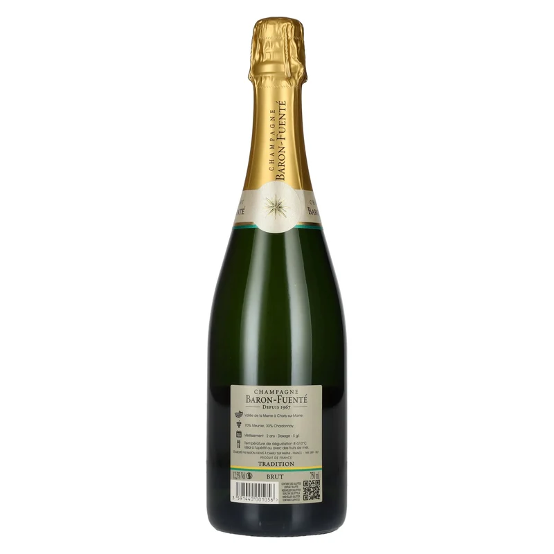 Baron-Fuenté TRADITION Champagne Brut 12,5% Vol. 0,75l