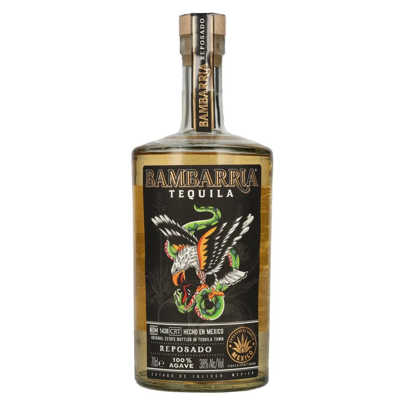Bambarria Tequila Reposado 100% Agave 38% Vol. 0,7l