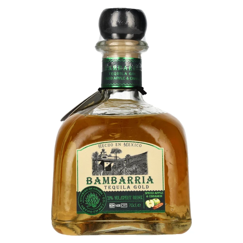 Bambarria Tequila Gold SPICED APPLE & CINNAMON 35% Vol. 0,7l