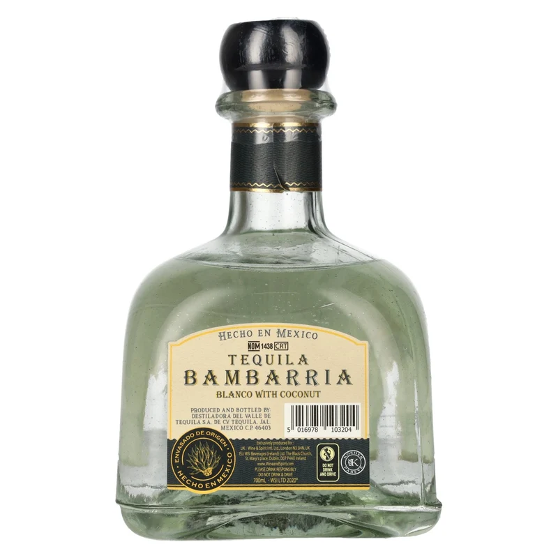 Bambarria Tequila Blanco COCONUT 35% Vol. 0,7l