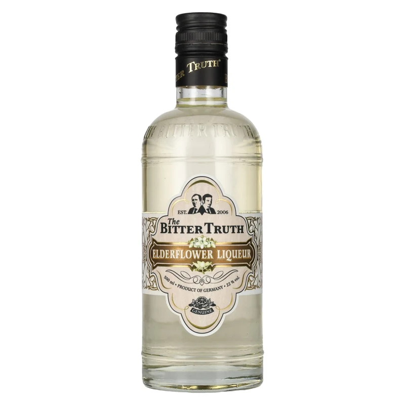 The Bitter Truth Elderflower Liqueur 22% Vol. 0,5l