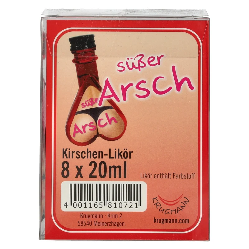 Süßer Arsch Kirschen Likör 15% Vol. 8x0,02l PET