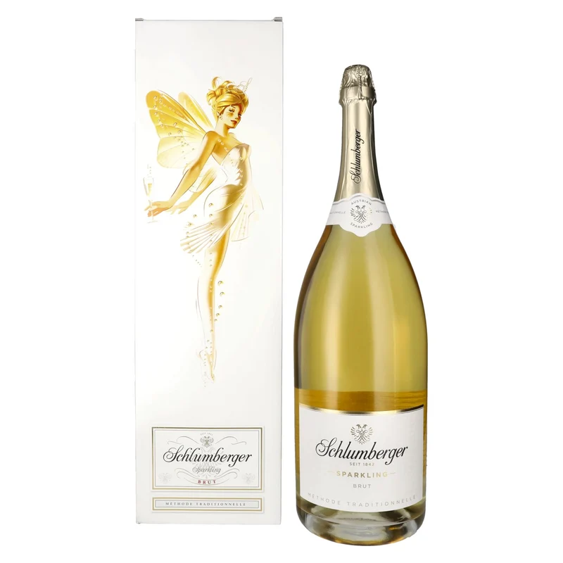 Schlumberger Sparkling Jahrgangssekt Brut 12% Vol. 6l in Geschenkbox