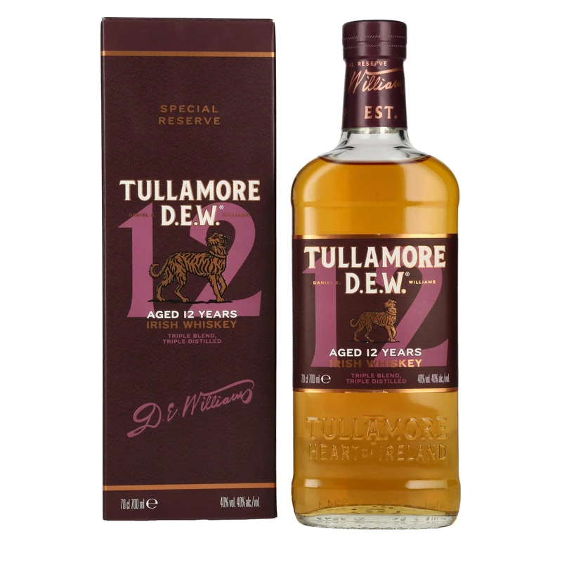 Tullamore D.E.W. 12 Years Old Irish Whiskey Special Reserve 40% Vol. 0,7l in Geschenkbox