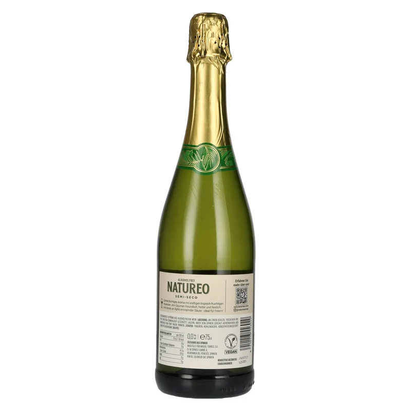 Torres Natureo Sparkling Semi-Seco alkoholfrei 0,75l