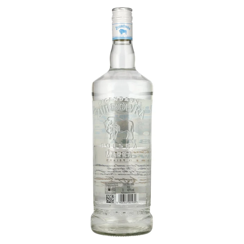Zubrowka BIALA The Original Vodka 40% Vol. 1l