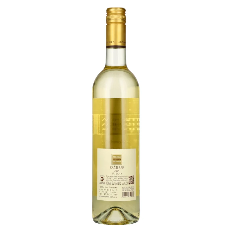 Tschida Angerhof Spätlese 2024 8% Vol. 0,75l
