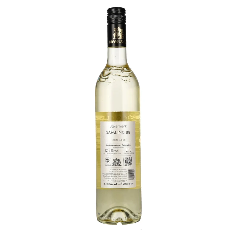 Riegelnegg Sämling 88 Steiermark 2025 12,5% Vol. 0,75l