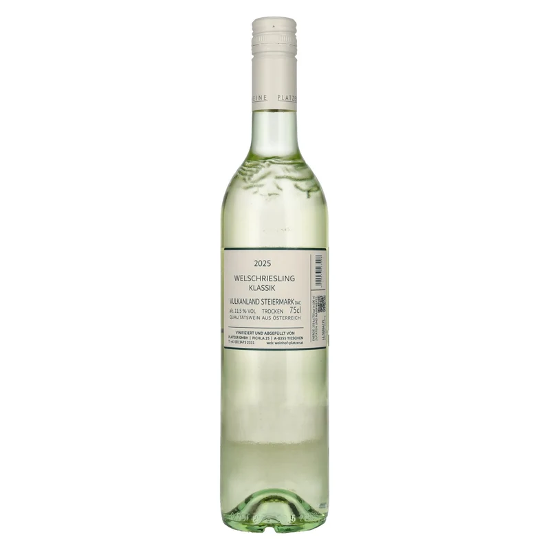 Platzer Welschriesling Klassik Vulkanland Steiermark DAC 2025 11,5% Vol. 0,75l