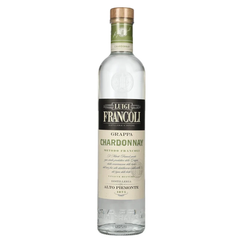 Luigi Francoli Grappa Chardonnay 41,5% Vol. 0,7l
