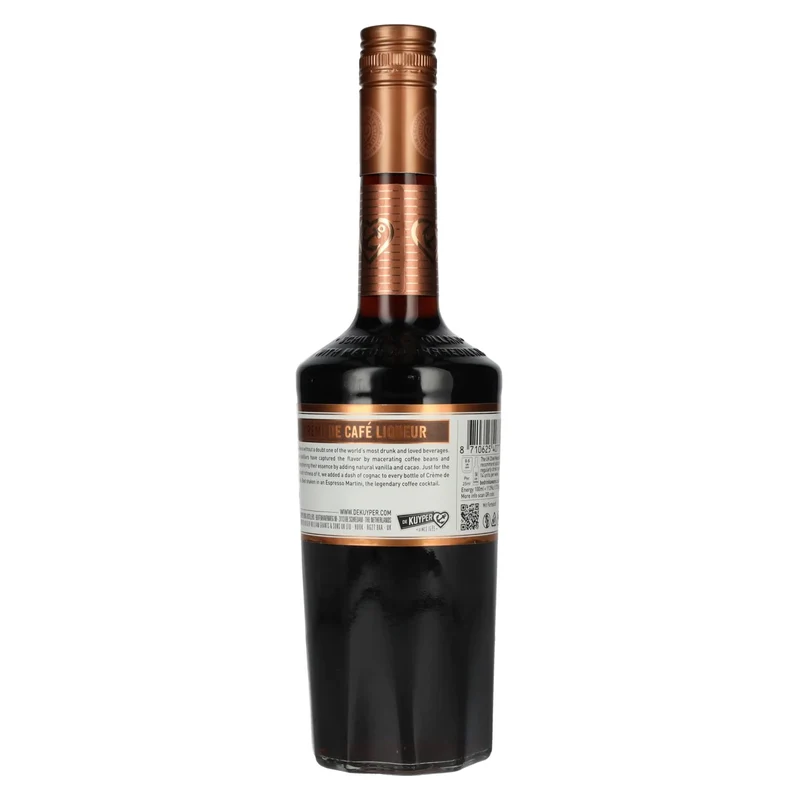De Kuyper CRÈME DE CAFÉ Liqueur 20% Vol. 0,7l