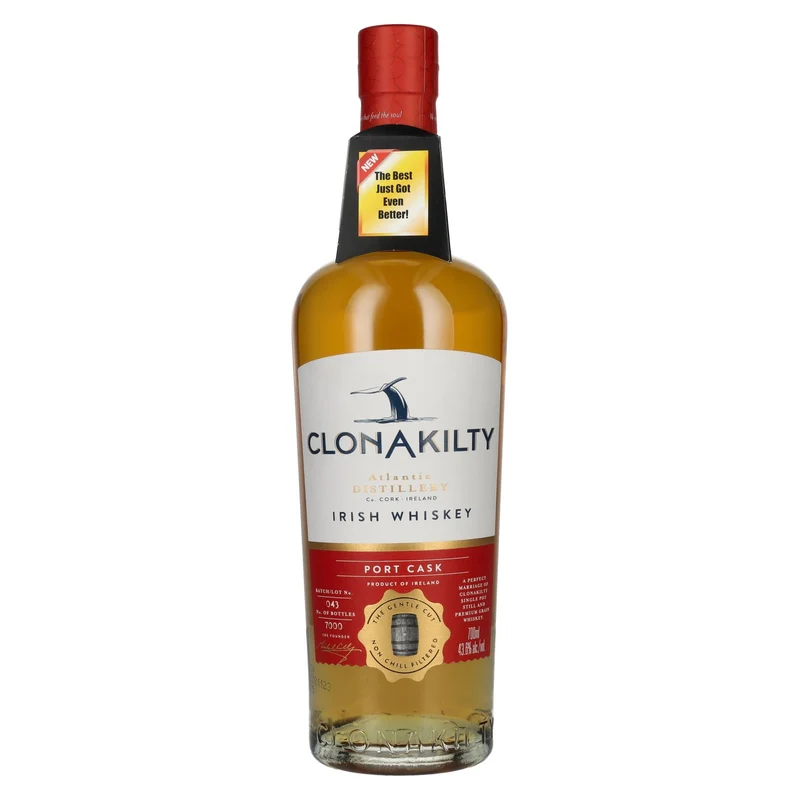 Clonakilty Irish Whiskey Port Cask 43,6% Vol. 0,7l