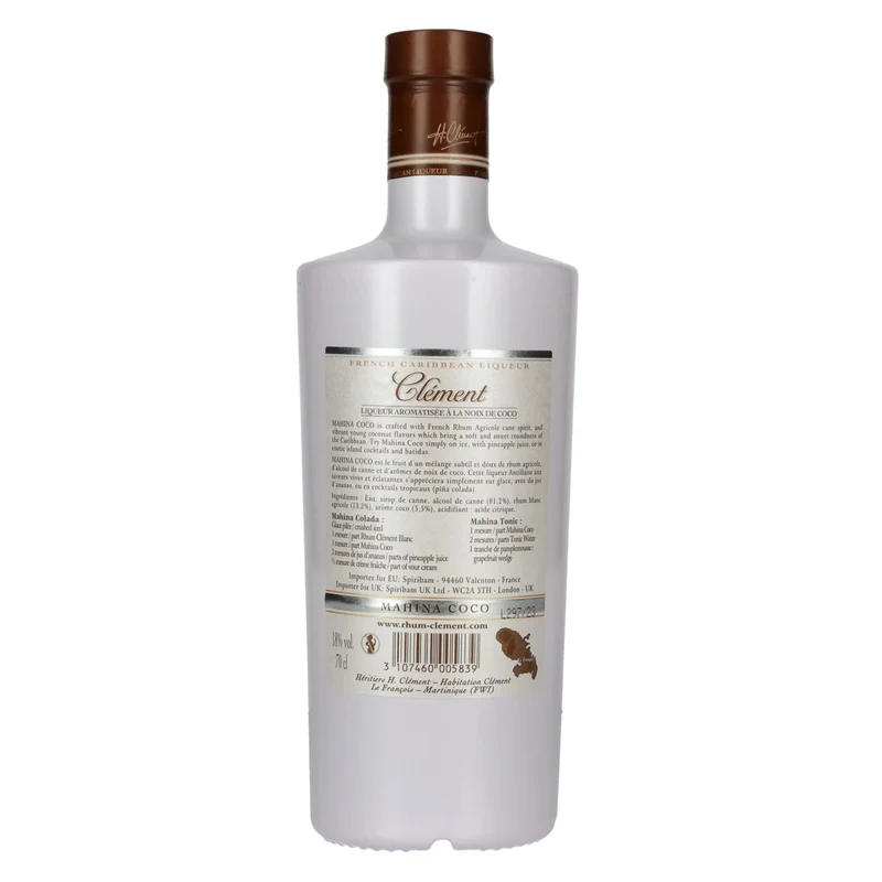 Clément MAHINA COCO Liqueur 18% Vol. 0,7l