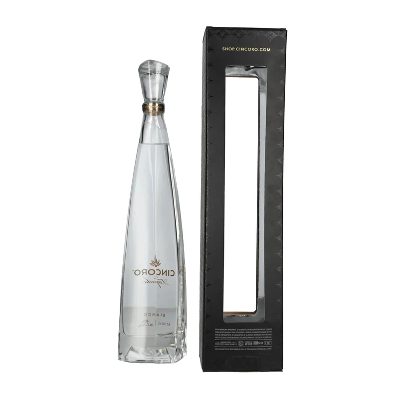 Cincoro Tequila Blanco 40% Vol. 0,7l in Geschenkbox