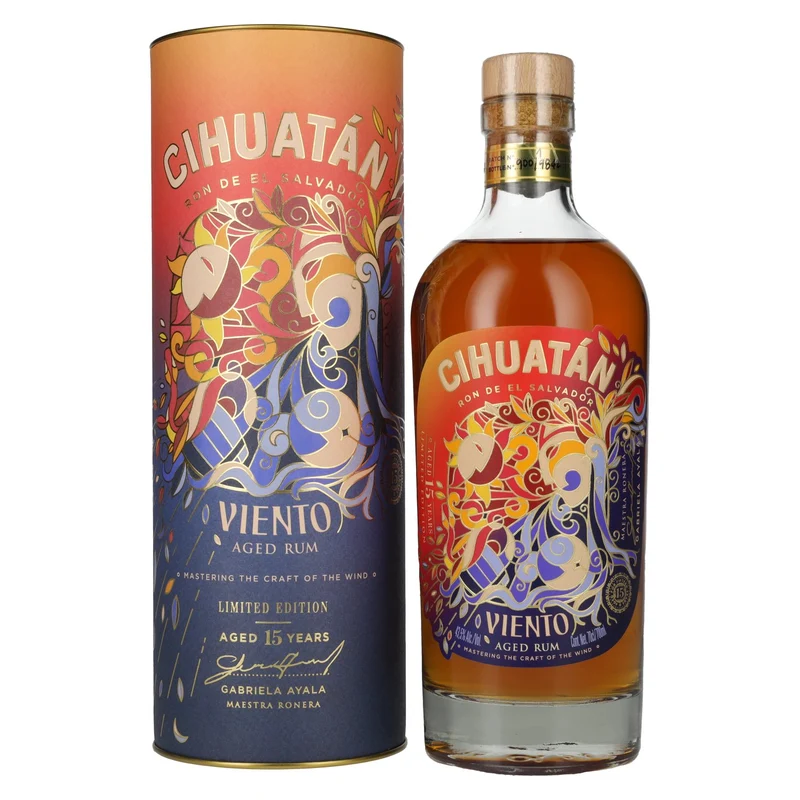 Cihuatán VIENTO Rum Limited Edition 43,5% Vol. 0,7l in Geschenkbox