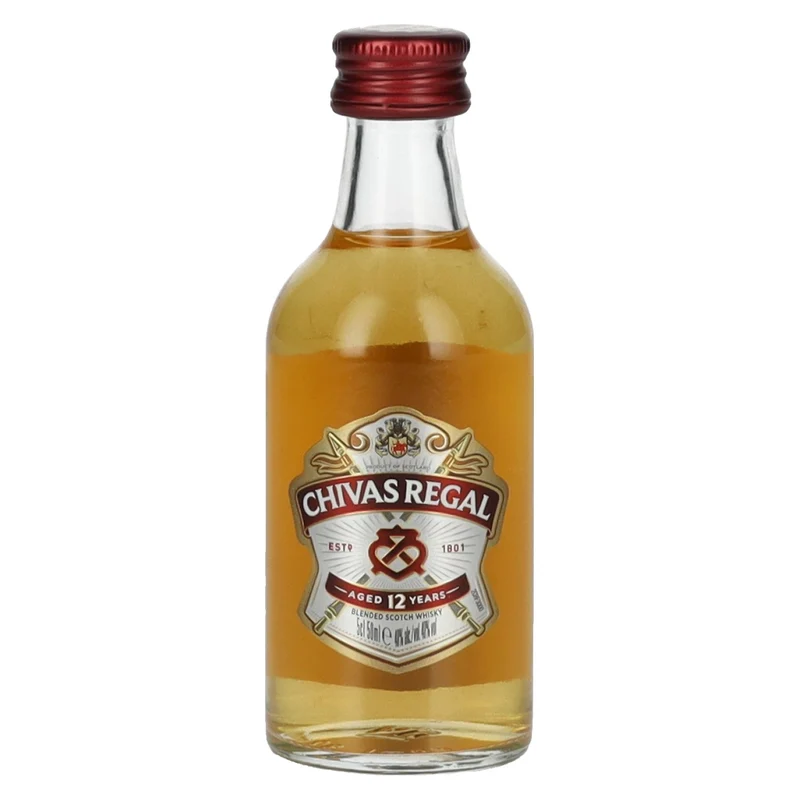Chivas Regal 12 Years Old Blended Scotch Whisky 40% Vol. 0,05l