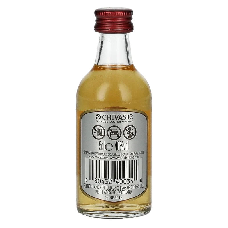 Chivas Regal 12 Years Old Blended Scotch Whisky 40% Vol. 0,05l