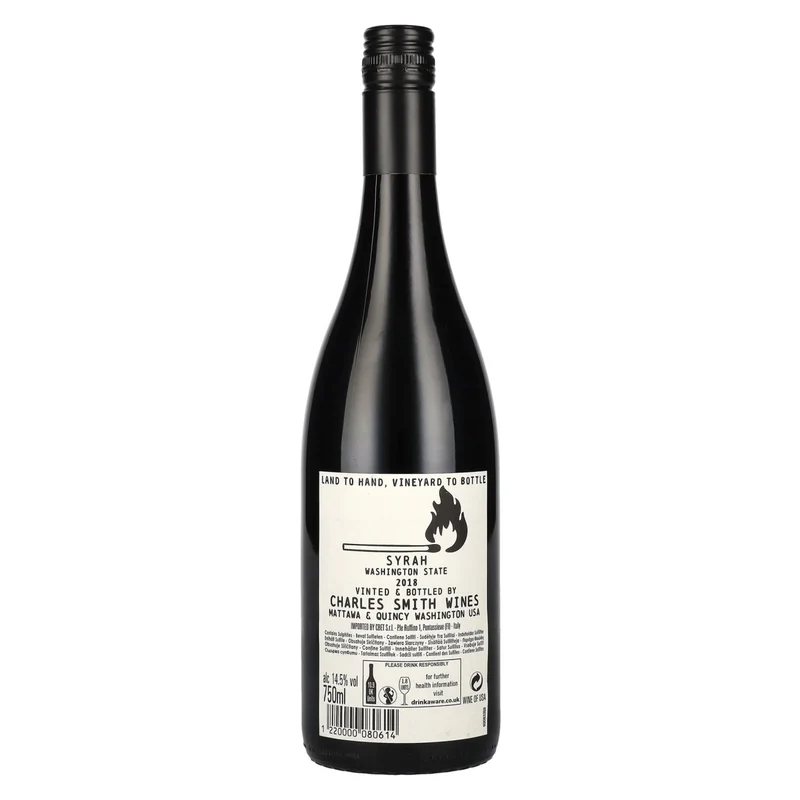Charles Smith Boom Boom Syrah Washington State 2018 14,5% Vol. 0,75l
