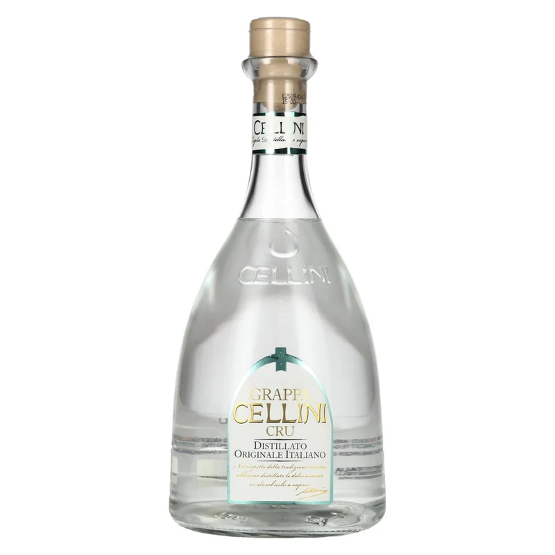 Cellini Grappa Cru Bianca 38% Vol. 0,7l