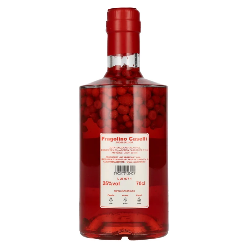 Caselli Fragolino Liquore con Fragoline di bosco 25% Vol. 0,7l