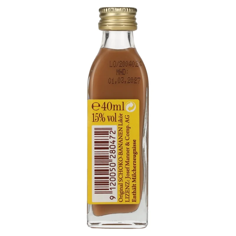 Casali Original SCHOKO-BANANEN Likör 15% Vol. 0,04l