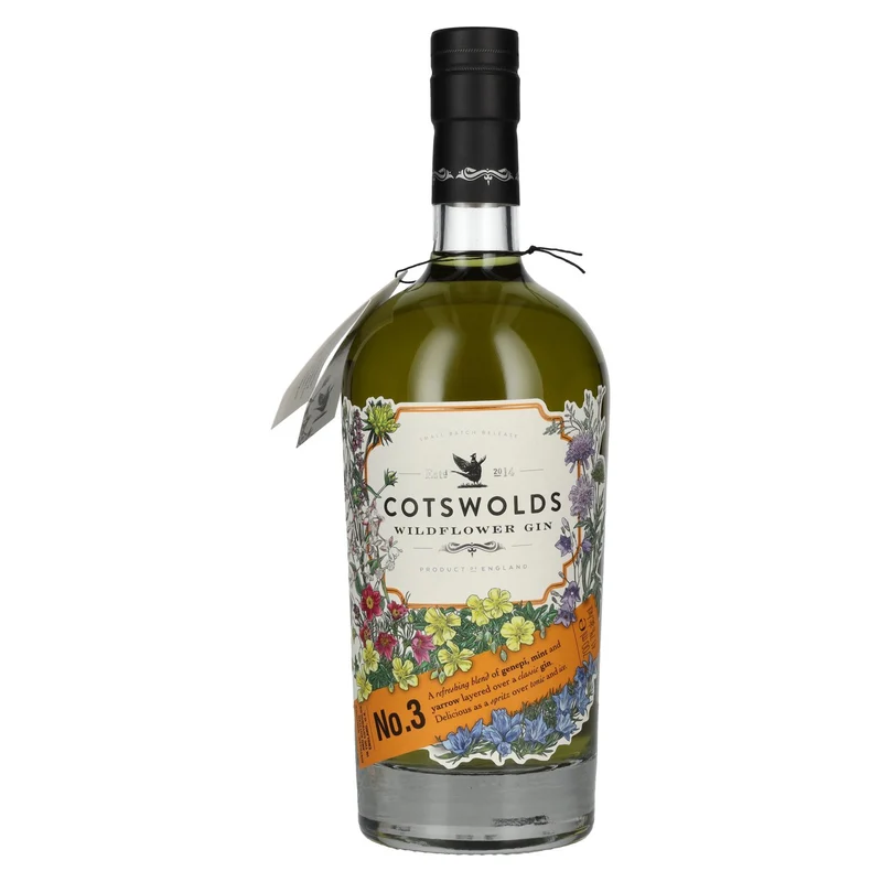 Cotswolds WILDFLOWER GIN No. 3 41,7% Vol. 0,7l