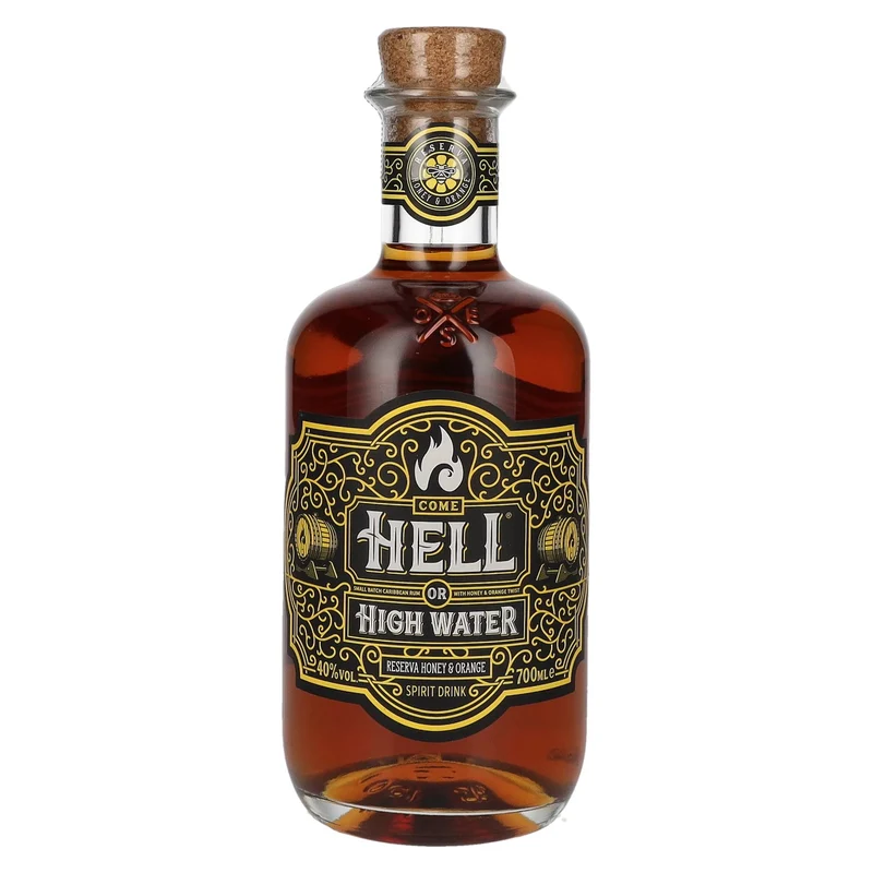 Come Hell or High Water RESERVA Honey & Orange Spirit Drink 40% Vol. 0,7l