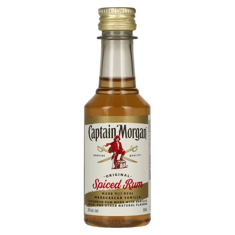 Captain Morgan Original Spiced Gold Spirit Drink 35% Vol. 0,05l PET