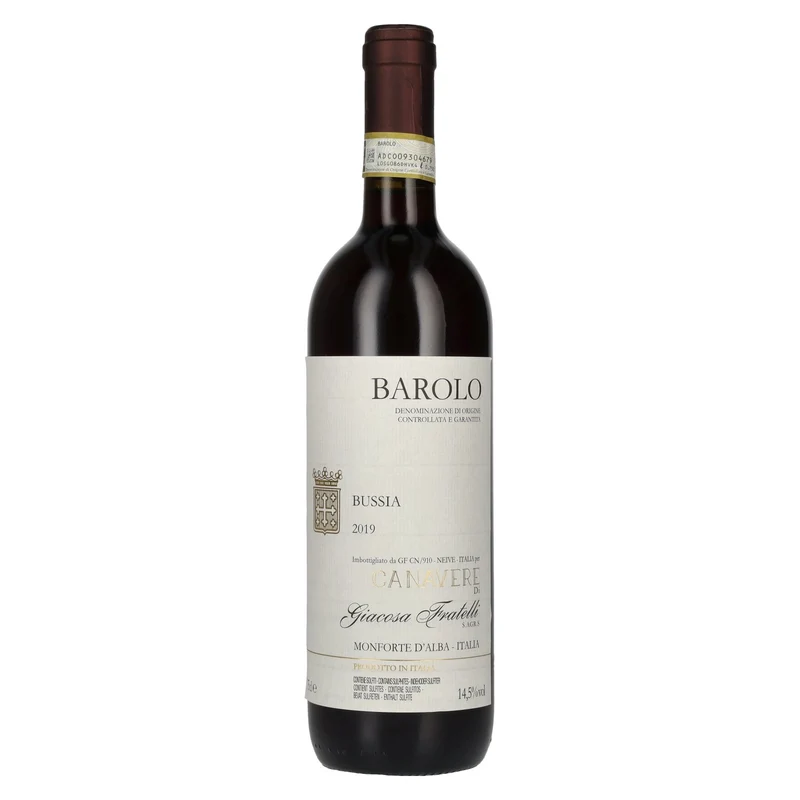 Canavere di Giacosa Fratelli Barolo Bussia DOCG 2019 14,5% Vol. 0,75l