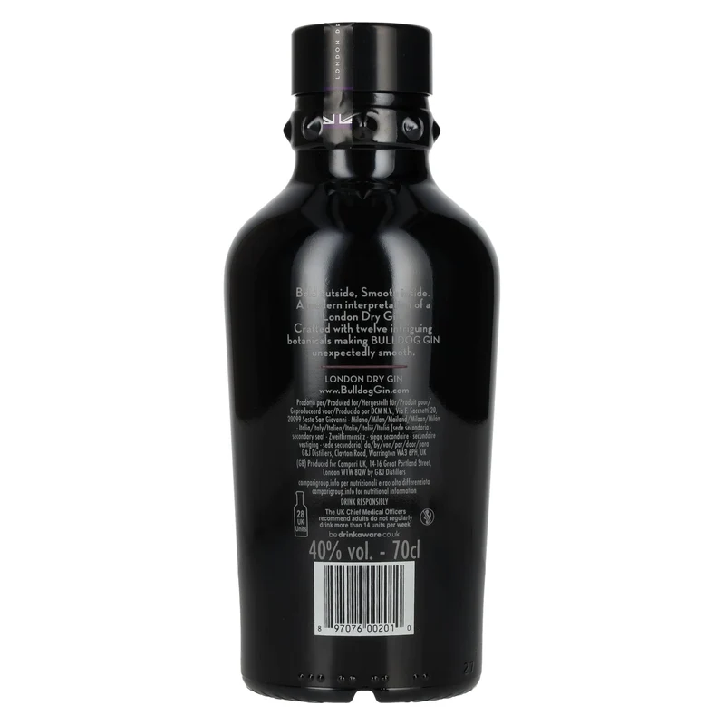 Bulldog London Dry Gin 40% Vol. 0,7l