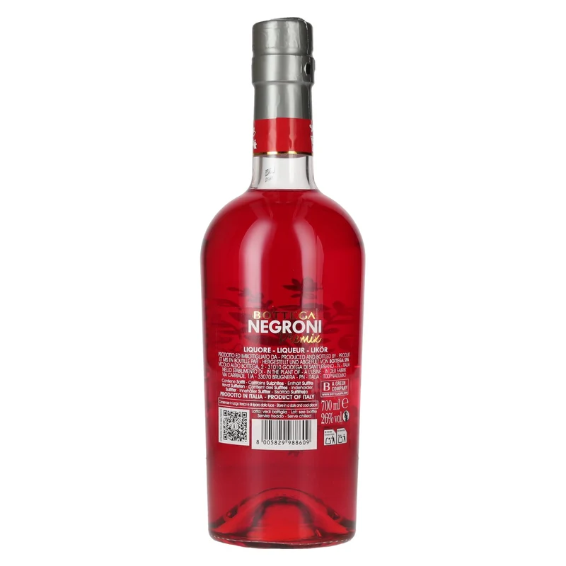 Bottega NEGRONI Premix 26% Vol. 0,7l