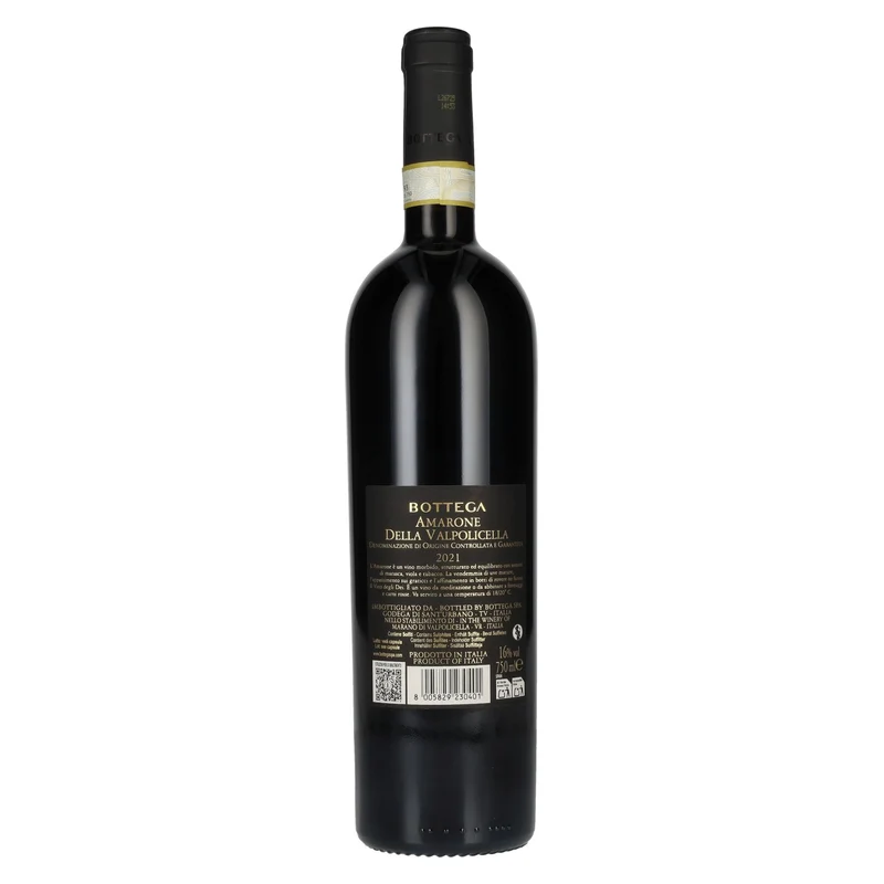 Bottega AMARONE della Valpolicella DOCG 2021 16% Vol. 0,75l