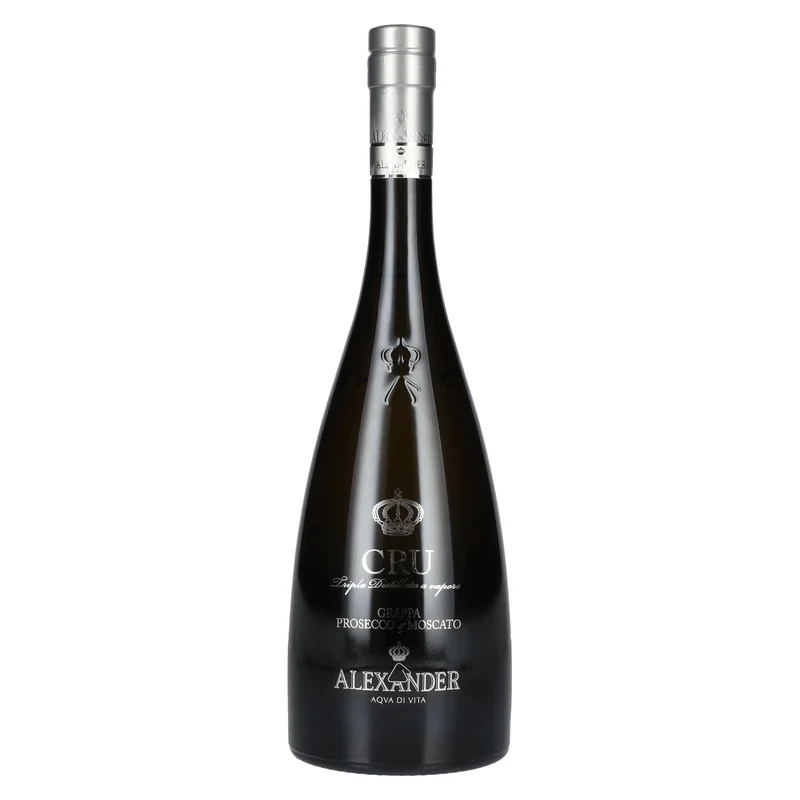 Bottega Alexander Aqva Di Vita Grappa Cru Prosecco & Moscato 38% Vol. 0,7l