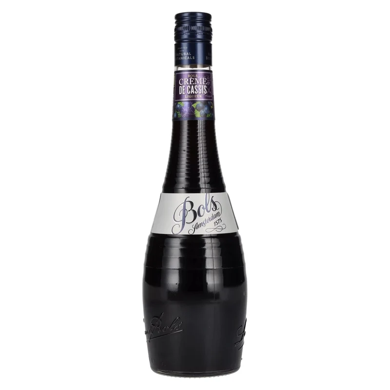 Bols Crème de Cassis Liqueur 17% Vol. 0,7l weißes Label