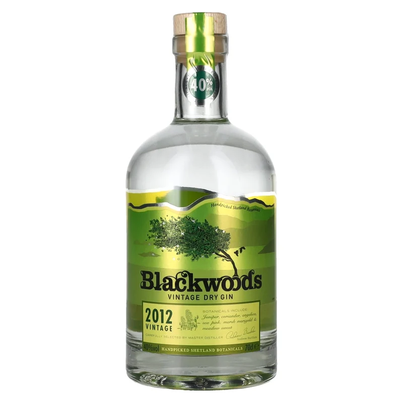 Blackwoods Vintage Dry Gin 2012 40% Vol. 0,7l