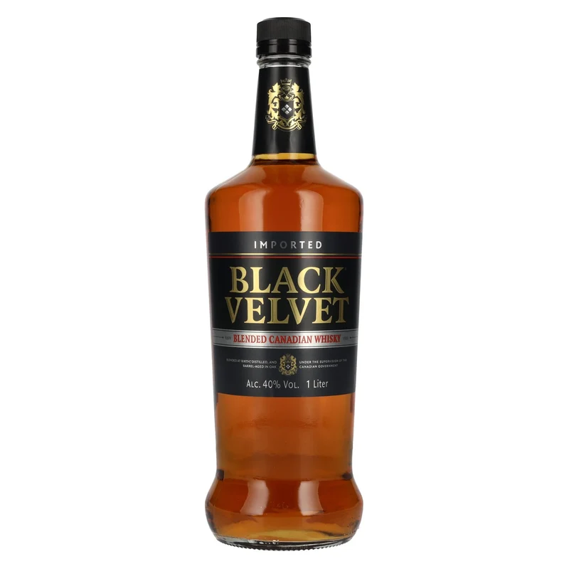 Black Velvet Blended Canadian Whisky 40% Vol. 1l