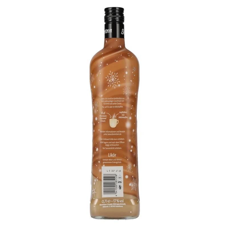 Berentzen Caramel Cream Likör 17% Vol. 0,7l