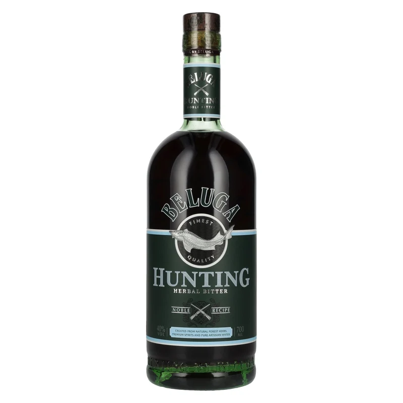 Beluga Hunting HERBAL Noble Bitter 40% Vol. 0,7l