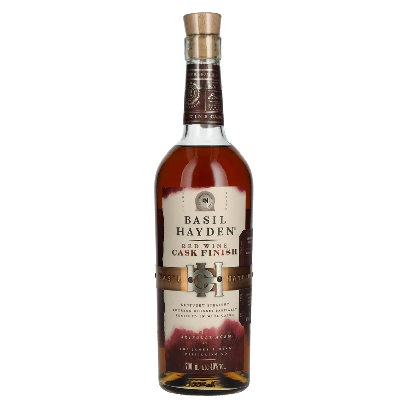 Basil Hayden's Red Wine Cask Finish Kentucky Straight Bourbon Whiskey 40% Vol. 0,7l