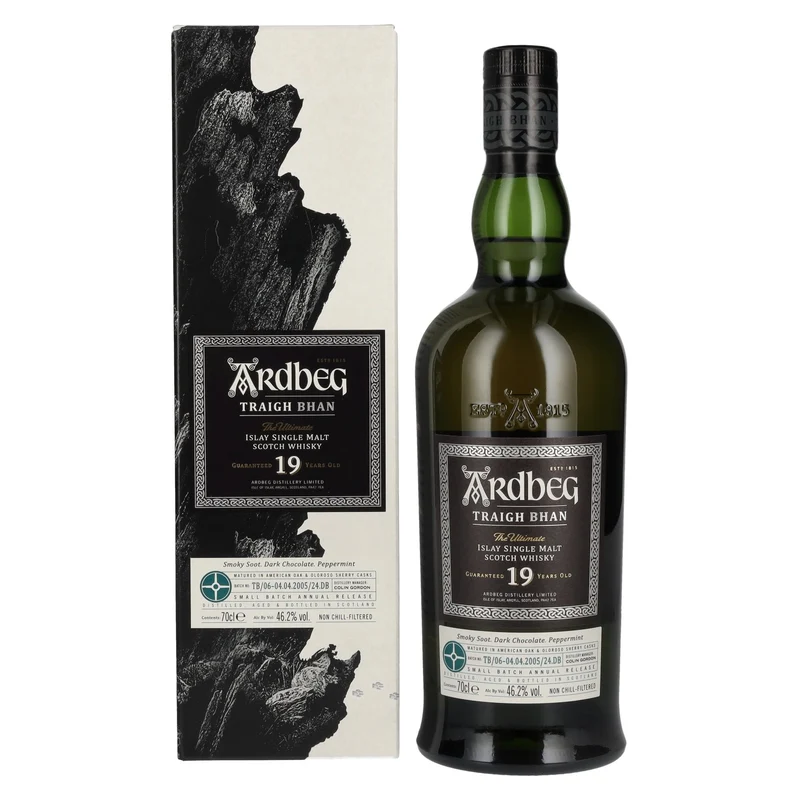 Ardbeg TRAIGH BHAN 19 Years Old Batch No. 6 46,2% Vol. 0,7l in Geschenkbox