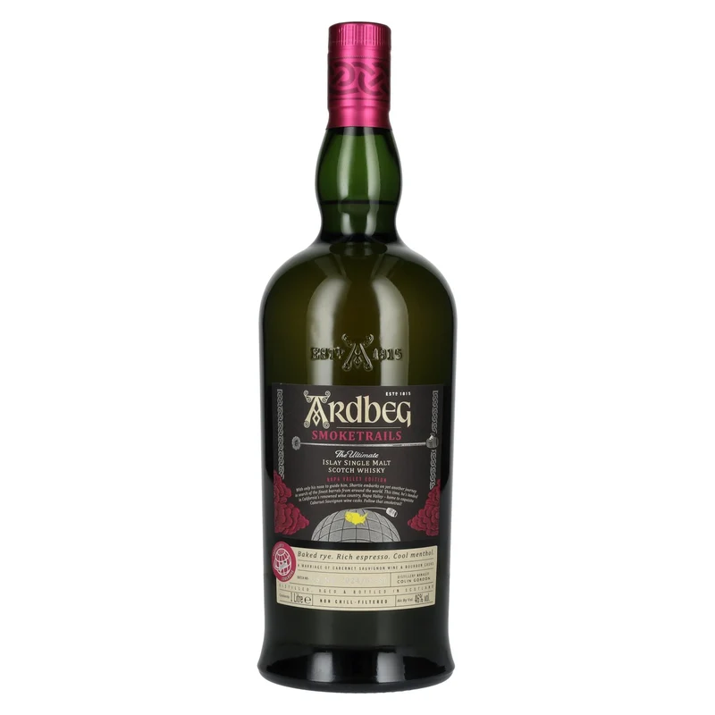 Ardbeg SMOKETRAILS NAPA VALLEY Edition Islay Single Malt 46% Vol. 1l