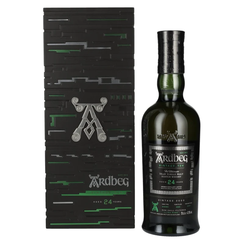 Ardbeg 24 Years Old The Ultimate Vintage Y2K 2000 47,8% Vol. 0,7l in Geschenkbox