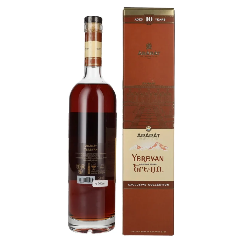 Ararat Yerevan 10 Years Old Exclusive Collection 57% Vol. 0,7l in Geschenkbox