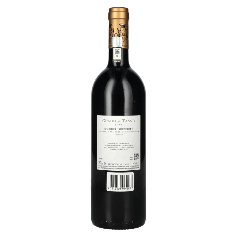 Antinori Guado al Tasso Bolgheri Superiore DOC 2022 14% Vol. 0,75l