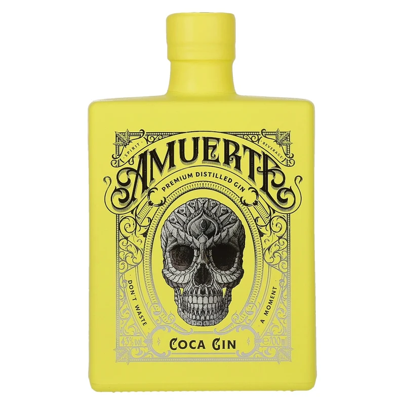 Amuerte COCA GIN - Yellow Edition 43% Vol. 0,7l