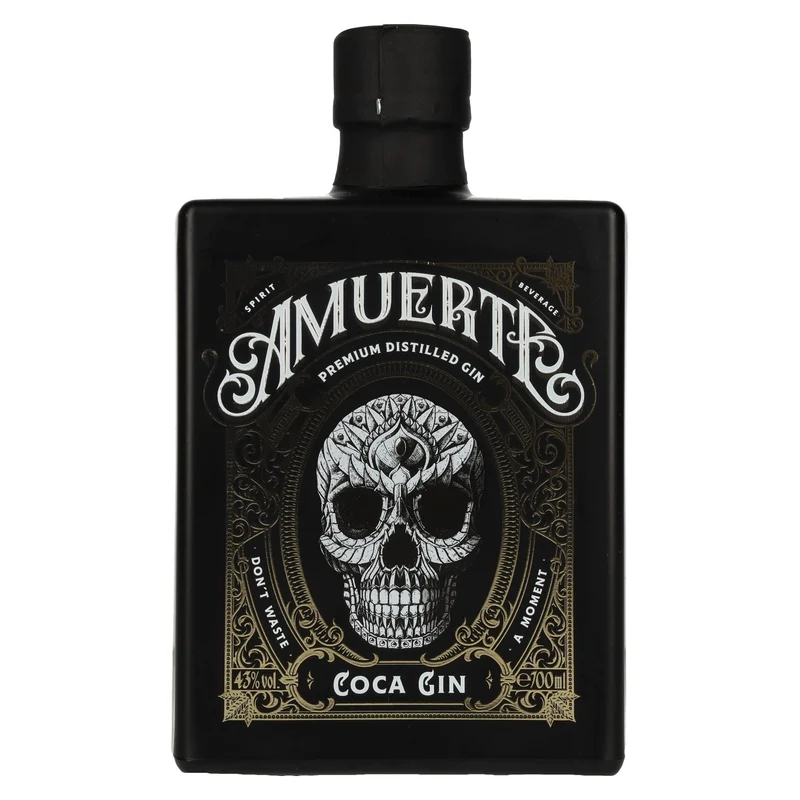 Amuerte COCA GIN - Black Edition 43% Vol. 0,7l